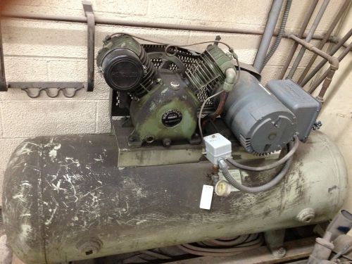 Large hercules shop air compressor 220v 80 gallon tank 5 hp motor works great ! for sale