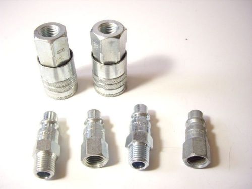 Dixon Valve 3/8&#034;x 1/4&#034; Female Male Lot Quick Connect coupler dcp2502 2622 DC2622