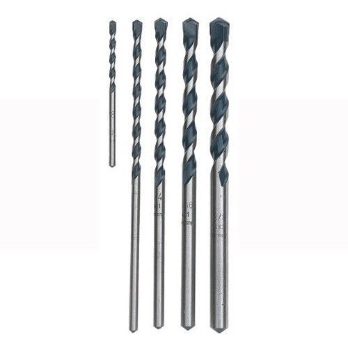 Bosch hcbg500 hammer drill bit carbide tip starter set 5-piece set new for sale
