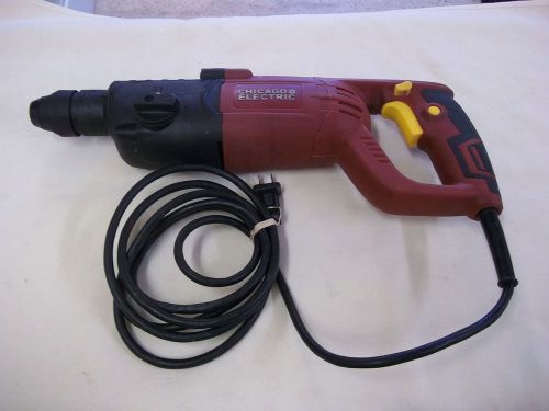 Chicago Electric 1&#034; SDS Rotary Hammer Item 69276 *NICE*