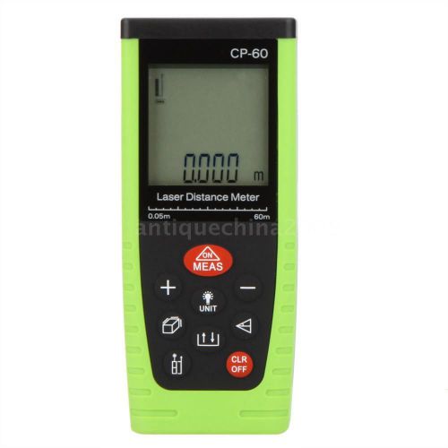 CP-60 Handheld LCD Digital Laser Distance Meter Rangefinder Measure Diastimeter