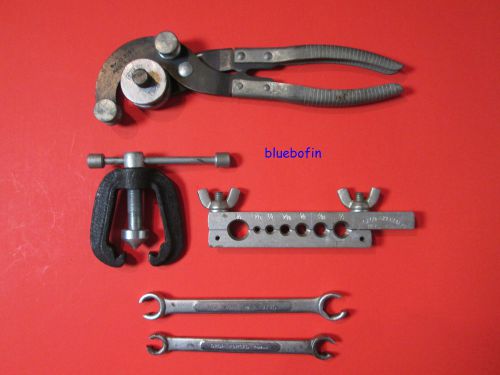 Vintage chicago specialty mfg co. tube flaring and k-d 2189 tube bending tools for sale