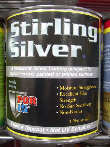 POR-15 Sale! WOW! Stirling Silver Pint POR-15 Rust Preventive Paint - Stop Rust