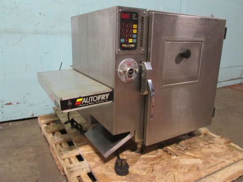 &#034;autofry mti-10&#034; commercial c-top ventless fryer w/heat lamp, built-in &#034;ansul&#034; for sale
