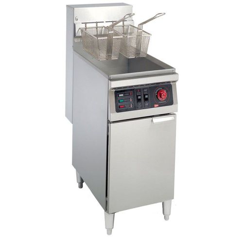 Cecilware commercial heavy duty 40 lbs electric deep fryer ss 16 gauge nsf efs40 for sale
