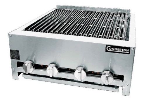 New connerton 42&#034; heavy duty radiant broiler countertop model crb42 for sale