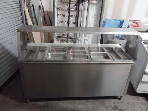 5 well natural gas steam table for sale