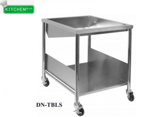 Donut table 34&#034;w x 28&#034;lx 36&#034;h includes: glazing dipper, sugar pan, bottom basket for sale