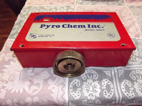 PYRO -  CHEM  CHEMICAL FIRE SUPPRESSION SYSTEM  COMPONENT BOX  NMCH