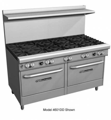 Southbend 4606DD-2GR Ultimate Restaurant Range, Gas, 60&#034;, 3 Star/Saute Burners,