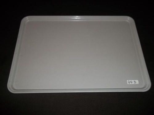 (12) carlisle 14 9/16&#034; x 20 7/8&#034; (37 x 53 cm) gray serving tray restaurant cafe for sale