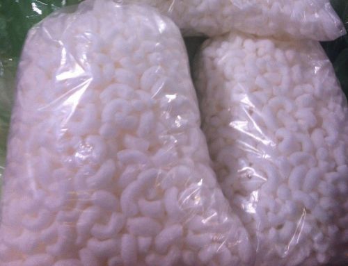 Two Cubic Feet of Biodegradable Packing Peanuts New in 2 Seperate 1Cubic Ft Bags