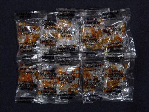 [st] 10 sachets x 1g (gram) orange / white indicating silica gel for sale