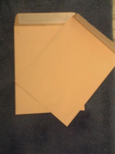 100 9X12 Envelopes Manila Peel &amp; Seal