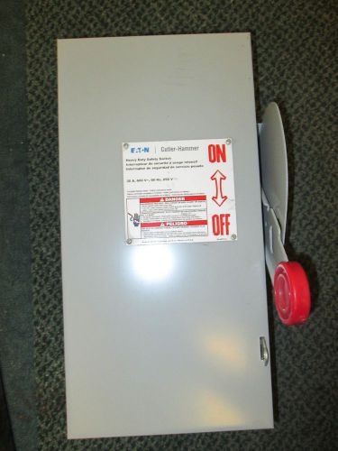 Cutler-Hammer Fusible Safety Switch DH361NGK 30A 600V 3P 4W New Surplus
