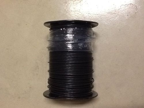 New 500 ft roll of black 10 awg stranded thhn copper wire for sale