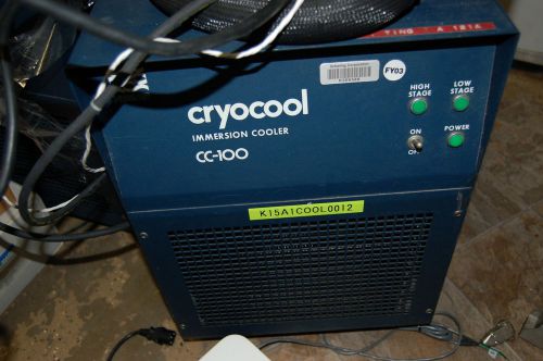 NESLAB CC-100  CRYOCOOL IMMERSION COOLER cryo Exatrol probe temperature