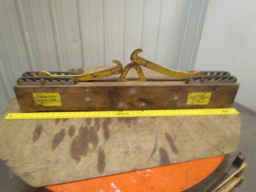 Battery handling 6000lb capacity adjustable lifting beam 24-1/2 to 34-1/2&#034;spread for sale