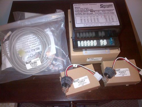 Sound off nebula strobe power supply etn-660p w/ strobetubes and cables - new for sale
