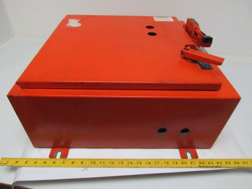 Hoffman A-832385 20x20x8&#034; Fusible Disconnect Switch Enclosure Box w/Backplate