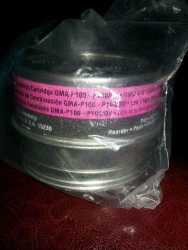 1 MSA  gma-P100 Respirator Mask Combination Cartridge