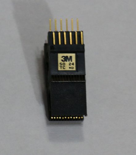 3M 24-PIN TEST CLIP GOLDFINISH SOIC .300&#034;  PN: 923665-24