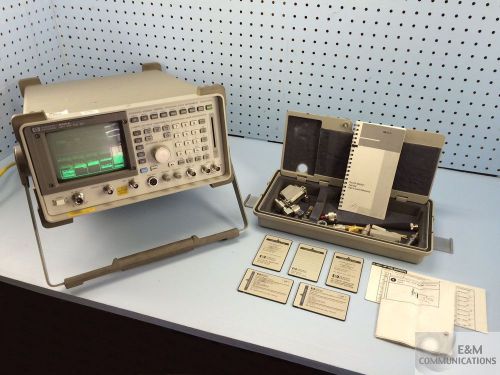 8921A HP AGILENT CELL SITE TEST SET WITH 11807B OPTION OPT 040 100 SW SIMS