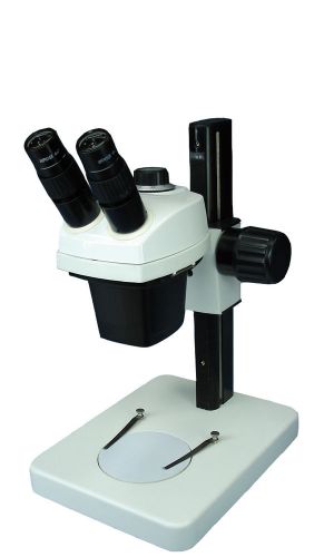 Stereo zoom microscope on track stand (7x-30x) for sale