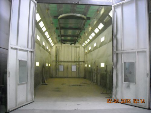 Paint booth, truck for sale