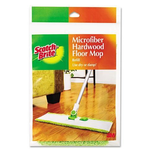 NEW 3M M005R Hardwood Floor Mop Refill, Microfiber