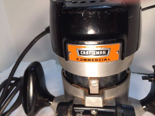 Craftsman Commercial Router Model 315.17370