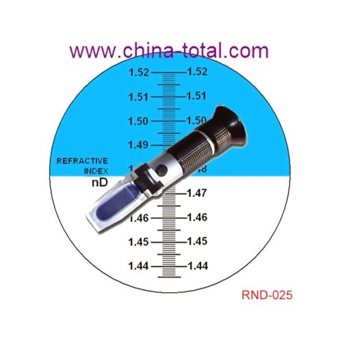 Rnd-025/atc oil refractometer meter, 1.435-1.520nd refractometer for oil testing for sale