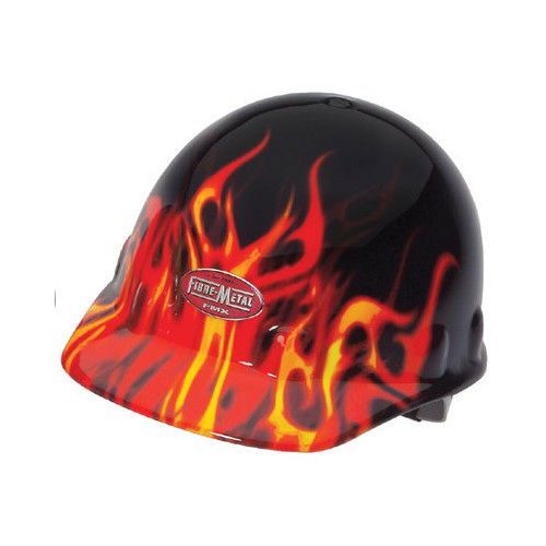 Fibre-Metal FMX Hard Caps - fmx flame cap style hardhat w/3-r ratchet headba