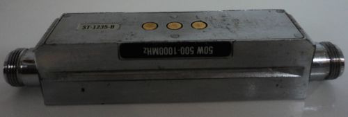 Motorola Wattmeter Thru Line Sensor Slug Block 50W 500-1000 MHz ST-1235-B