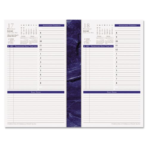 Monticello Dated One-Page-per-Day Planner Refill, 5-1/2 x 8-1/2, 2015