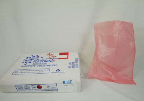 Elkay Plastics C11RSE Merchandise Bags 8 1/2&#034; x 11&#034; Rose (Pack of 1000) FREESHIP