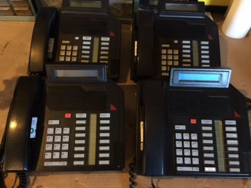 QTY4 Nortel Meridian Norstar M2616 Display Bussiness Office Phones Telephones