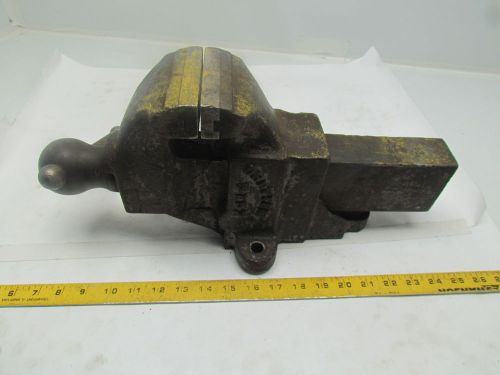 Craftsman 5152 vintage bench mount vise 4&#034; jaws 6-1/2&#034; opening non-swivel for sale