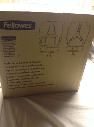 Chair Back Support by Fellowers Professional Series CRC80376 New