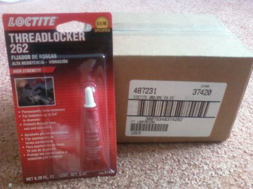 Case of 12 Loctite Threadlocker 262 6ml Item 37420