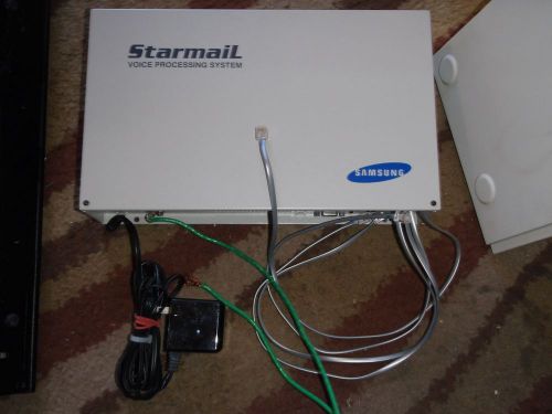 Samsung 4 port Starmail Digital Voicemail Processing System W/Expansion Card
