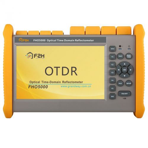 Entry Level F2H FHO5000 OTDR Optical Time Domain Reflectometer,26/24dB,With VFL