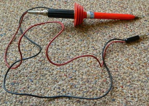 Vintage HeathKit Model 336 High Voltage Probe with 3&#039; Cords and Connectors  USED
