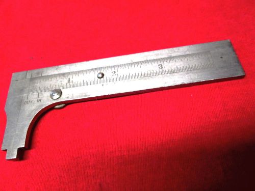 Millers Falls #405 old antique 4&#034; pocket caliper rule tool machinist toolmaker