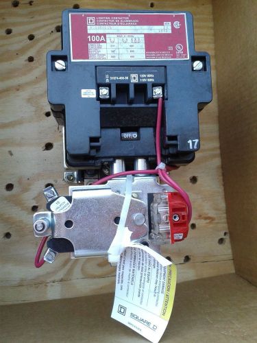 New! Square D Magnetic Light  Contactor , 100 AMP , Complete Unit, 8903SQ010