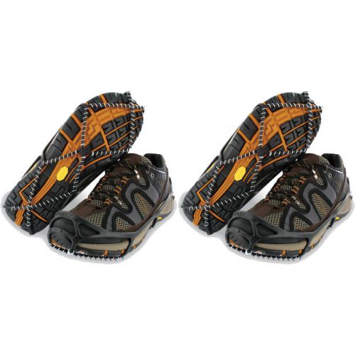 Yaktrax walk 08605 black ice traction large device for shoes/boots, 2-pack for sale