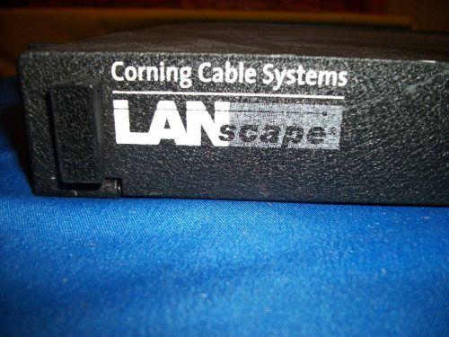 CORNING CABLE SYSTEMS MODEL#CCH-01U CLOSET CONN HOUSING!!!!