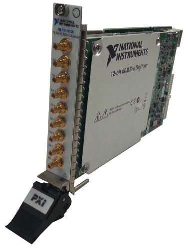 Ni pxi-5105 60 ms/s, 12-bit, 8-channel oscilloscope/digitizer w/ 128mb memory for sale