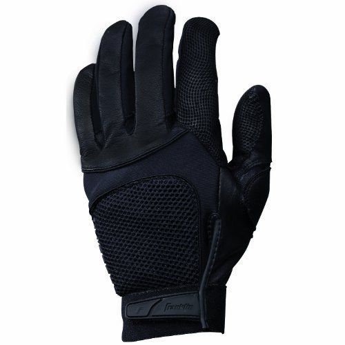Franklin Sports General Duty Multi-Use Tactical Gloves  Black  XX-Large