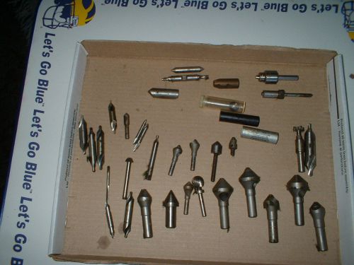 Lot of 34 Countersinks and Tips....